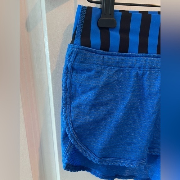 Lululemon Shorts Blue Athletic Drawstring - Picture 2 of 10